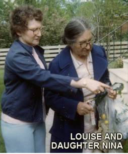 Louise and daughter Nina